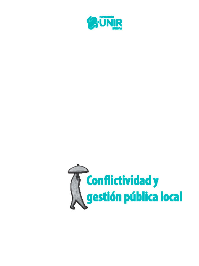 Conflictividad y gestión pública local